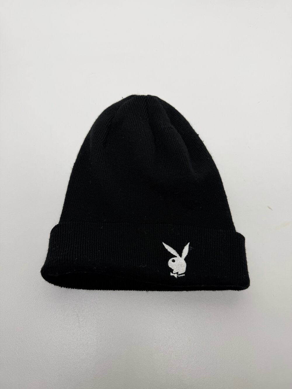 Playboy Bunny Black Beanie Hat